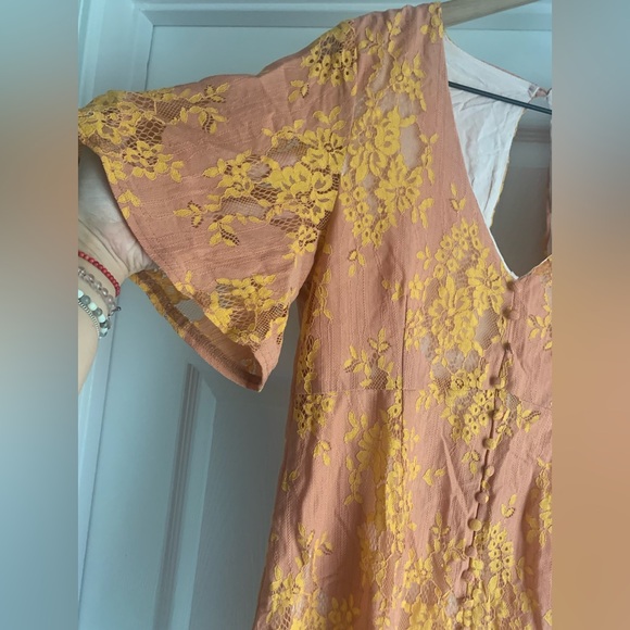 NWOT Peach Love Vintage-Style Lace Dress - Picture 2 of 7